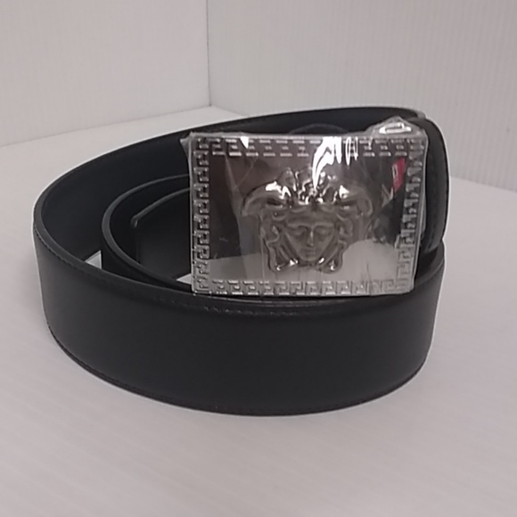 COPY - Versace Medusa leather belt size 100 cm made in Italy - Picture 1 of 7